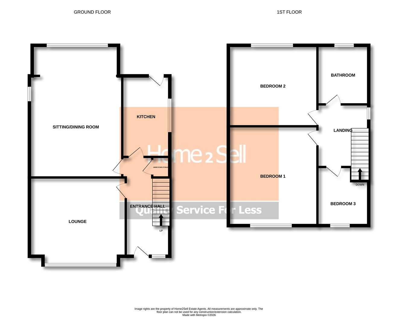 52A, Shaw Lane, Belper floorplan