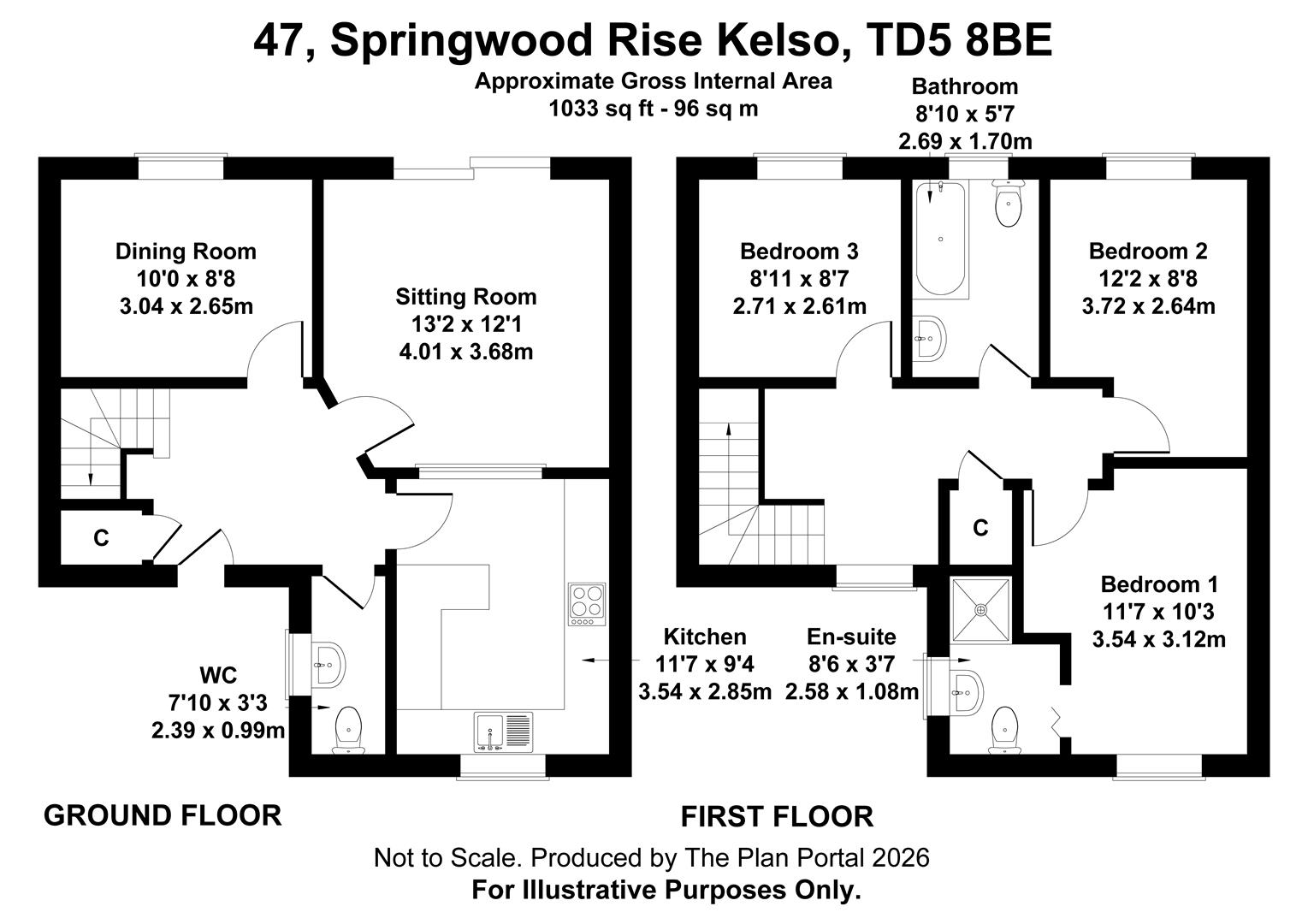 47, Springwood Rise, Kelso floorplan