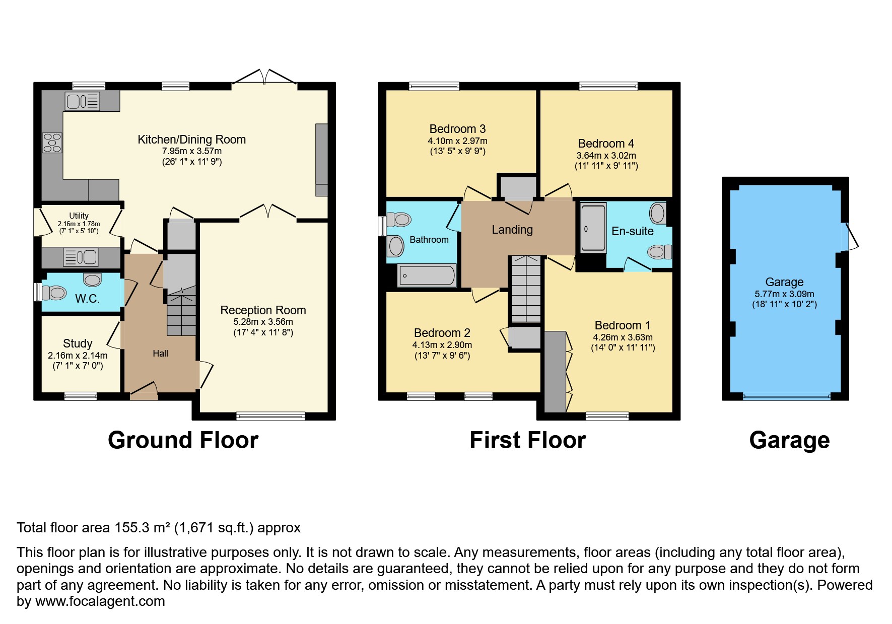 4, Stoches Close, Aylesbury floorplan