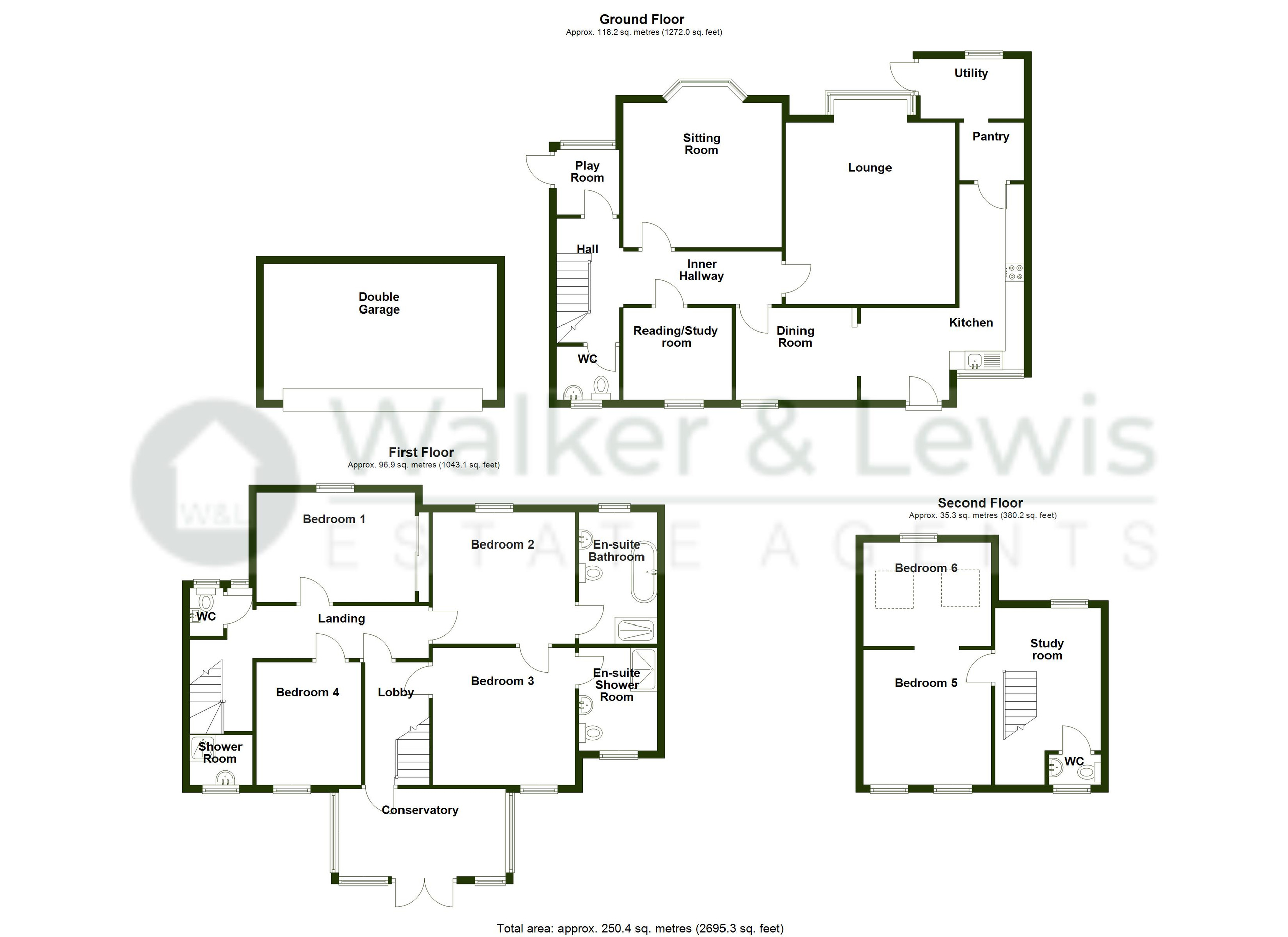 Wellfield, Merthyr Tydfil floorplan