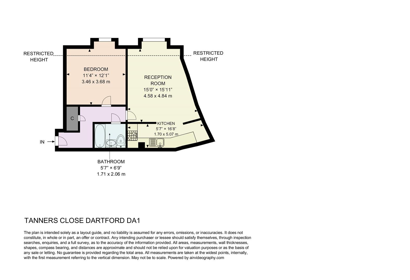 40, Tanners Close, Crayford floorplan