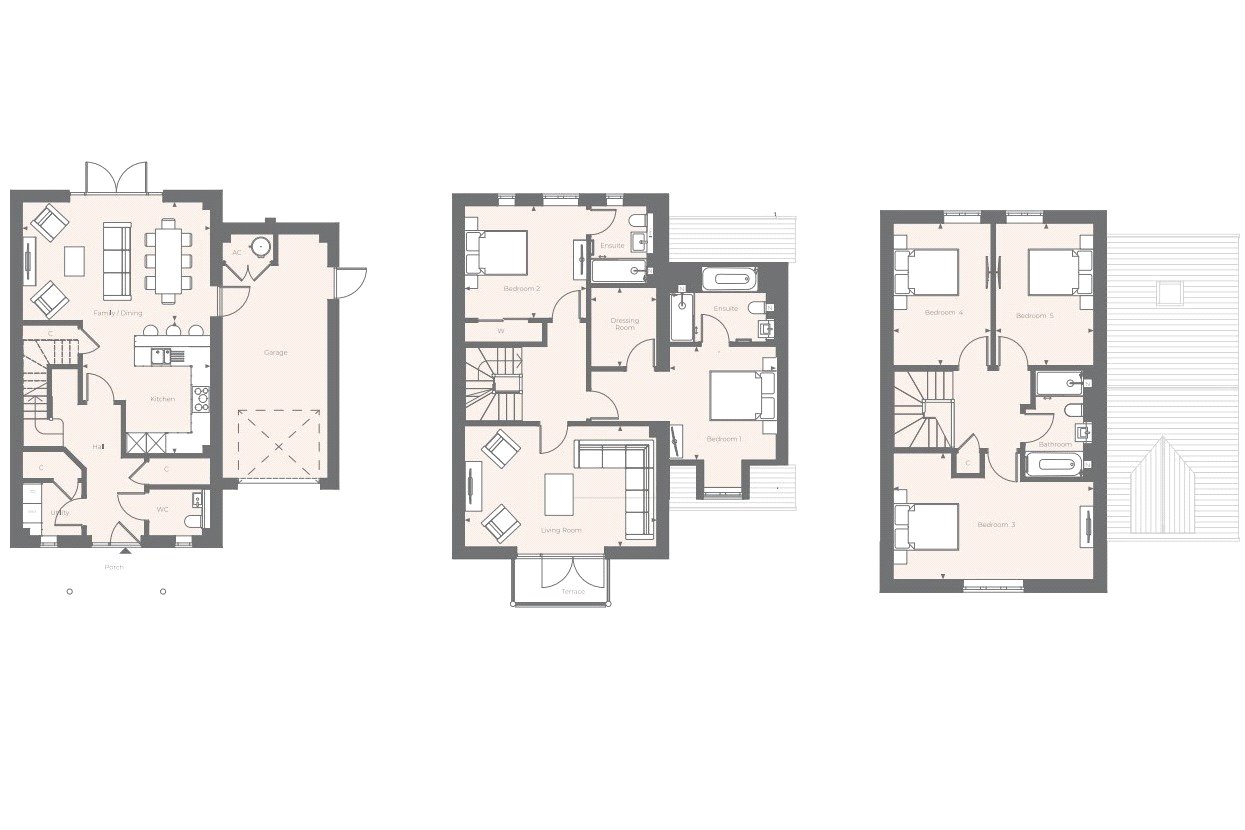 Plot 106 The Daffodil,, Spring Hill, Maidenhead floorplan