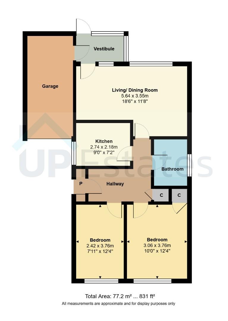 19, Leyland Road, Bulkington floorplan