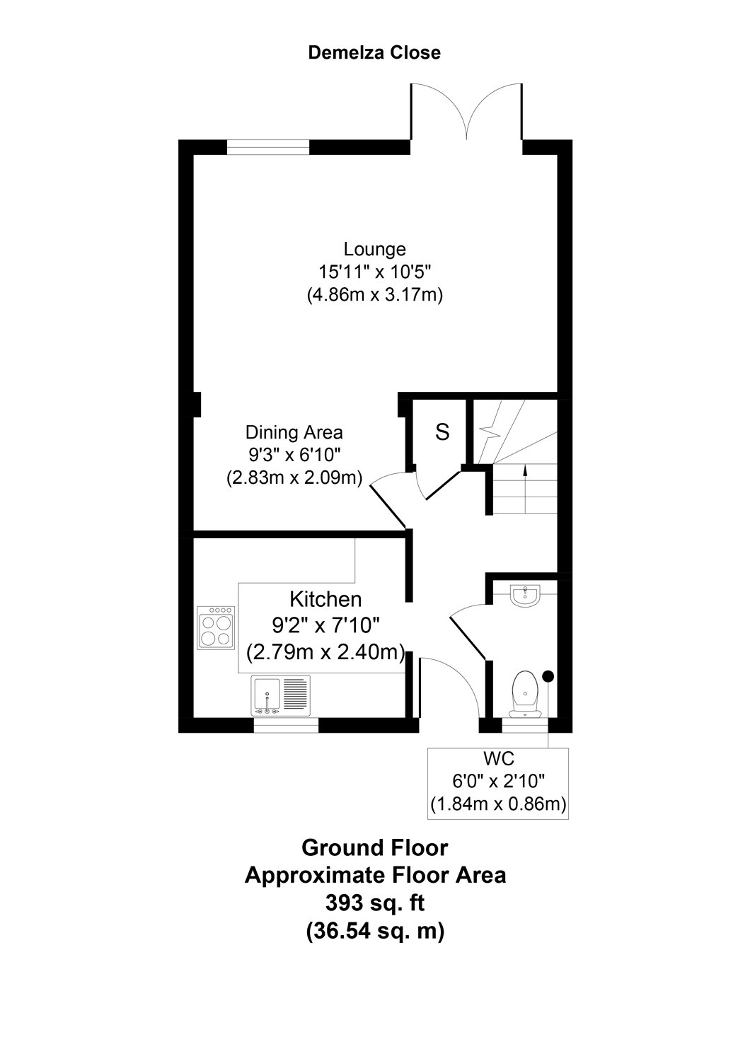 3 Bedrooms Terraced house for sale in Demelza Close, Cuxton, Kent ME2