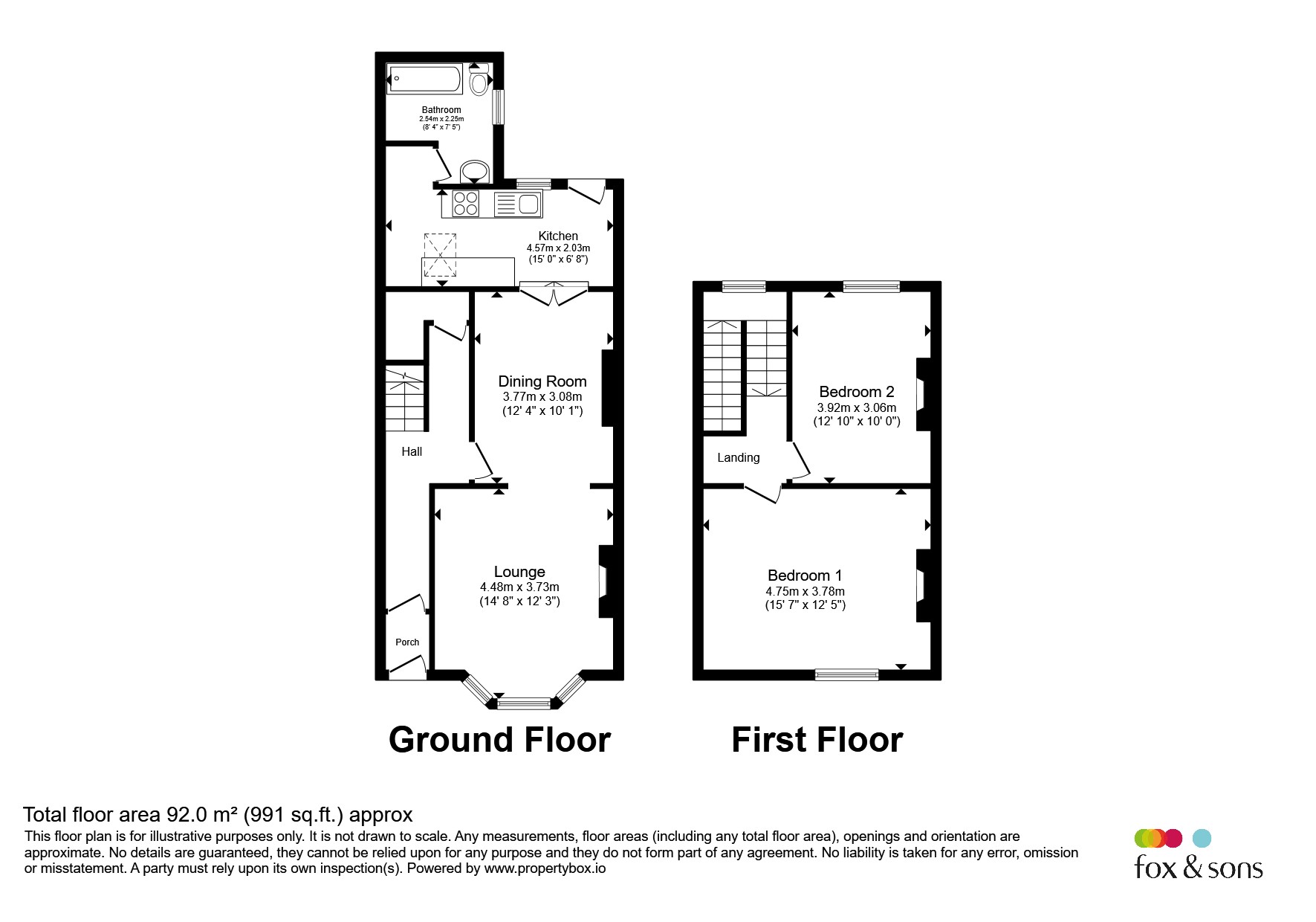 456, Wolseley Road, Plymouth floorplan
