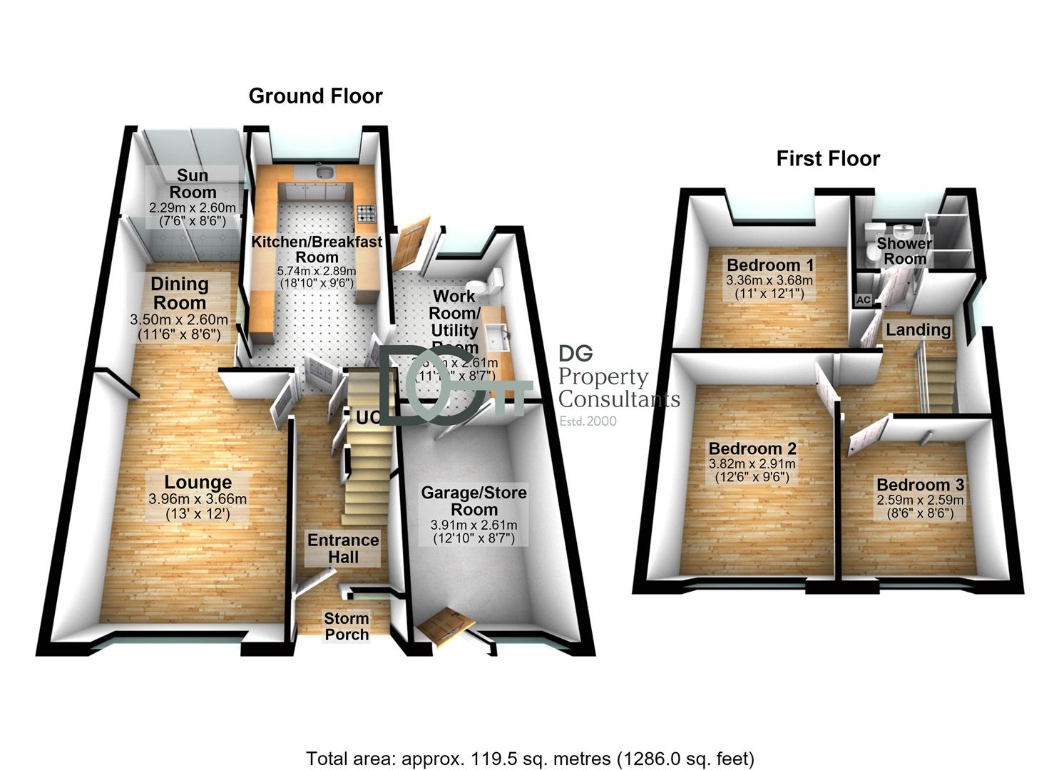 37, Manor Road, Toddington floorplan