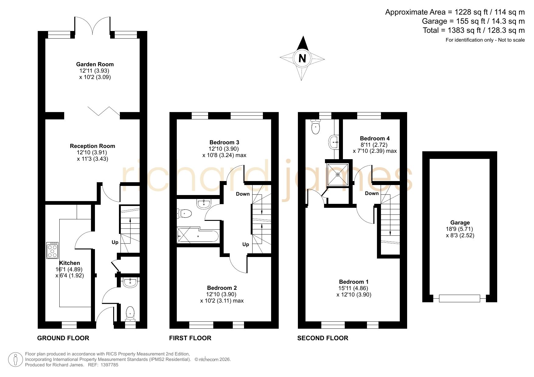 19, Dorney Road, Swindon floorplan