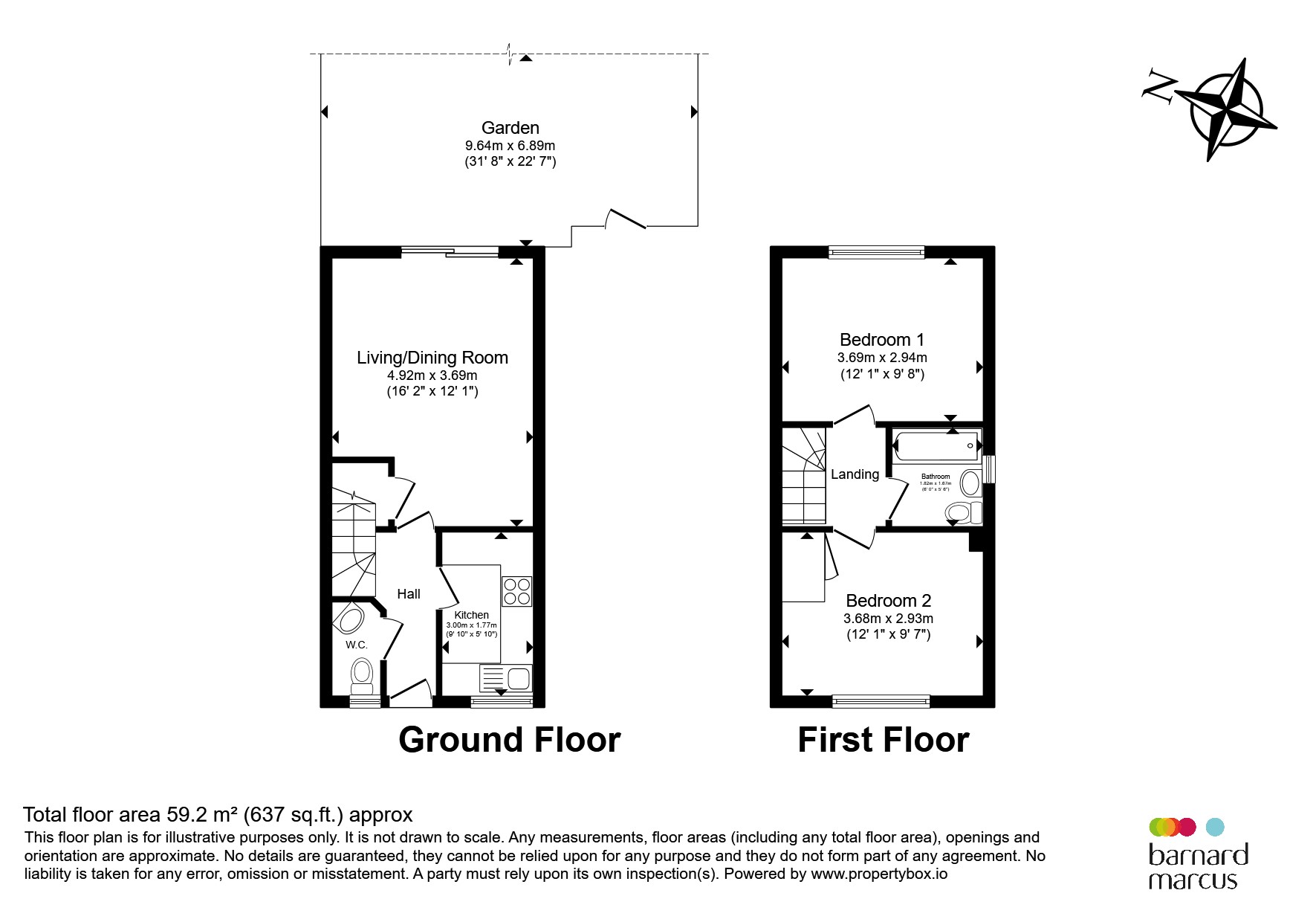 8, Nine Elms Close, Feltham floorplan