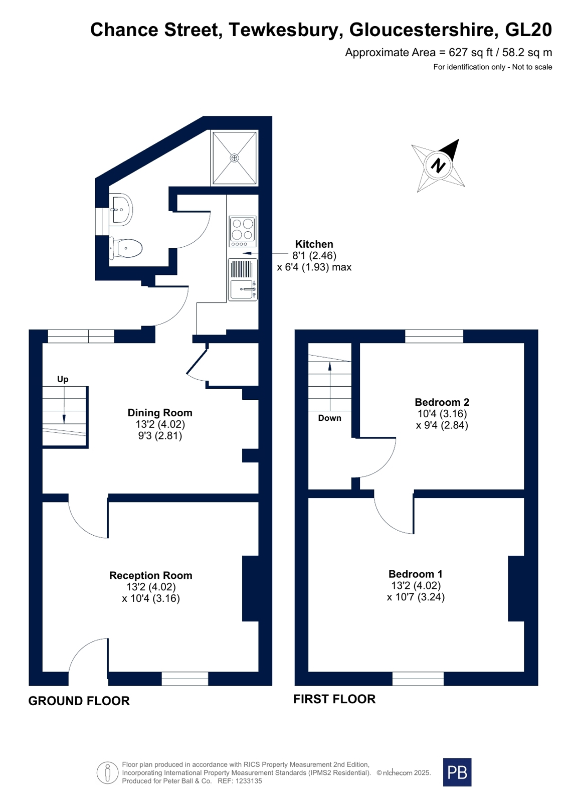 32, Chance Street, Gloucestershire floorplan