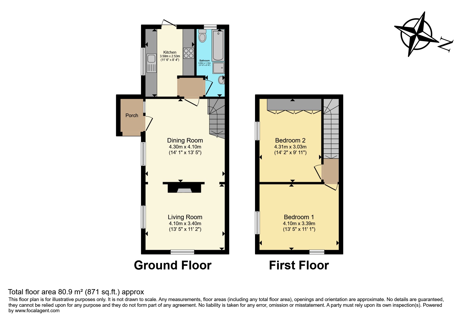 14, Middle Watch, Cambridge floorplan