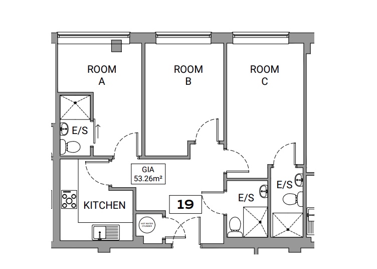 Beecroft Court, Cannock floorplan