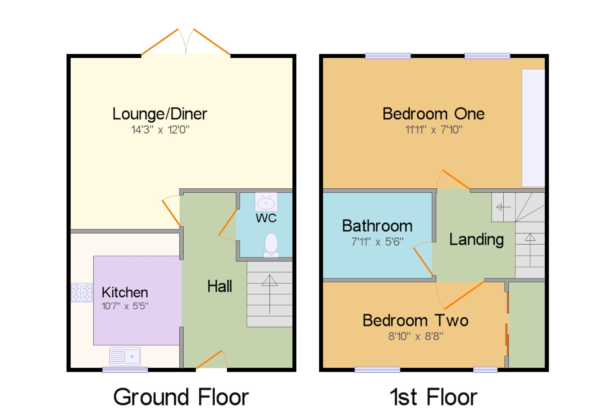 2 Bedrooms End terrace house for sale in Kensington Road, Colchester CO2