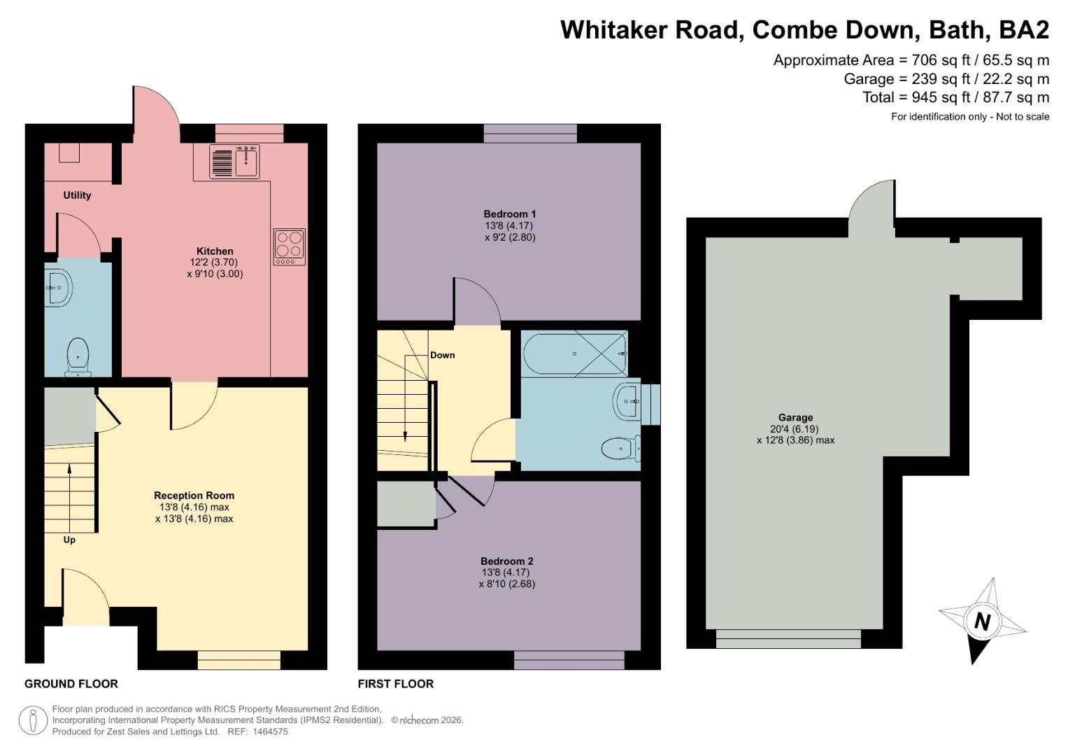 96, Whitaker Road, Bath floorplan