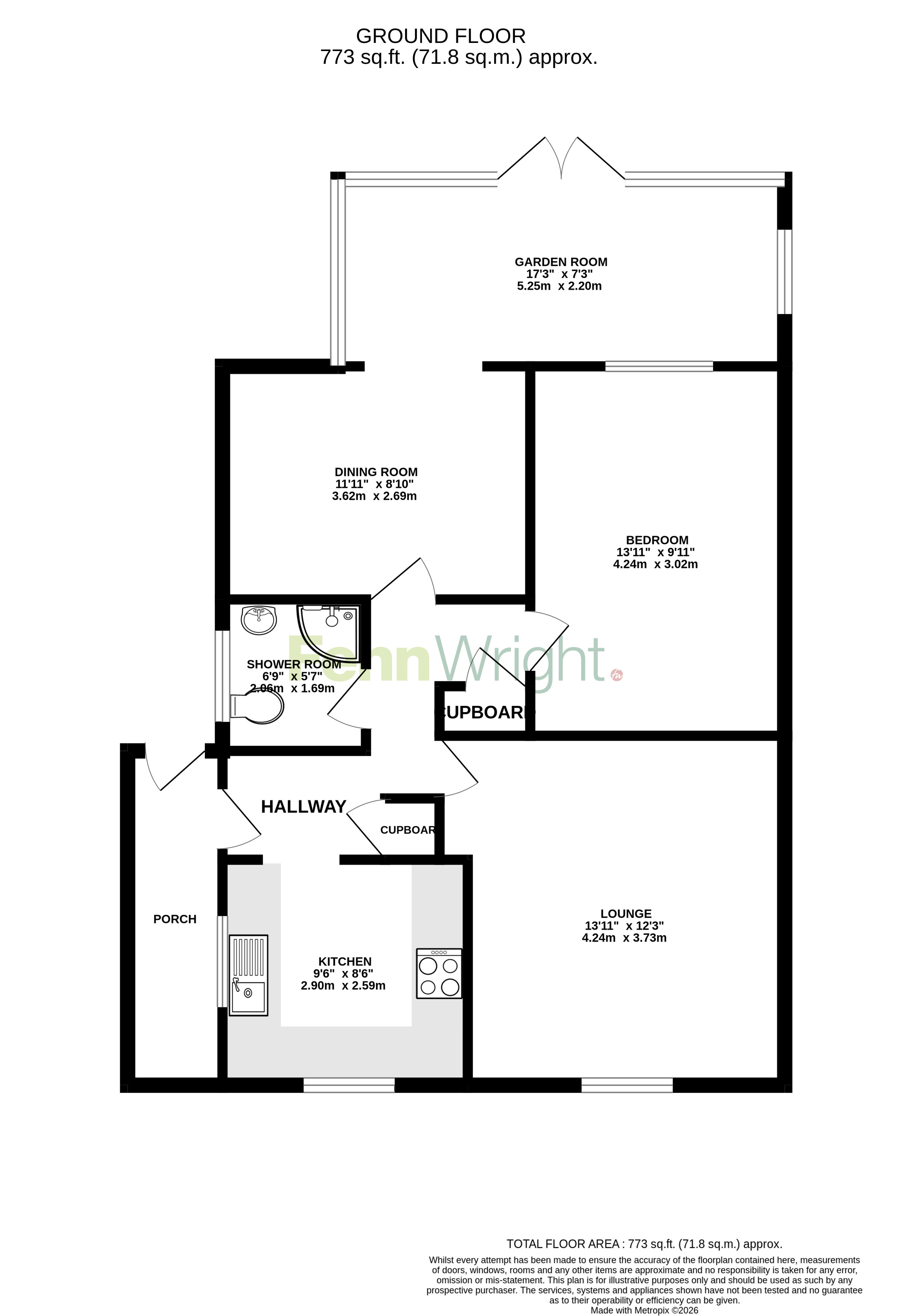 10, Driffield Close, Colchester floorplan