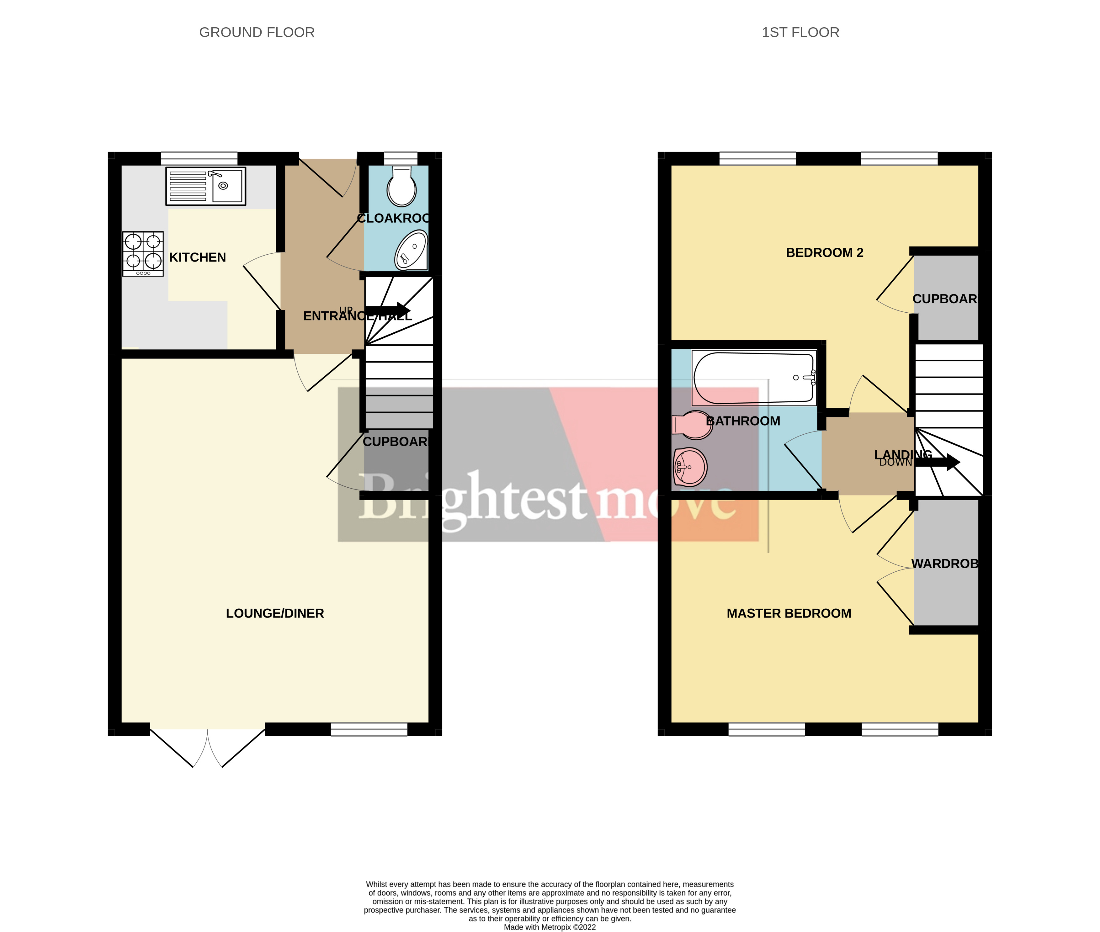 73, Longridge Way, Weston-super-Mare floorplan