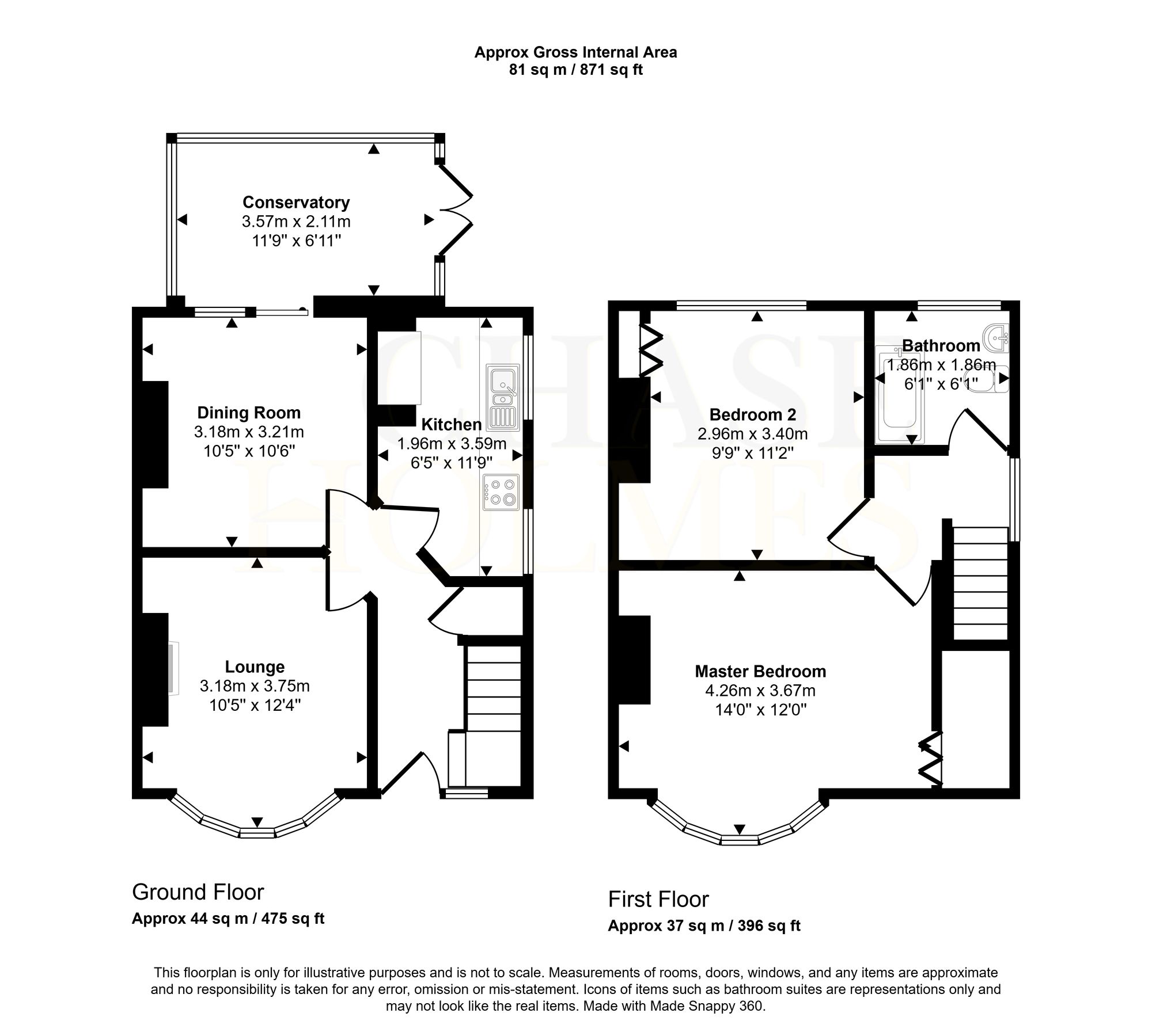 Tharsis Road, Hebburn floorplan