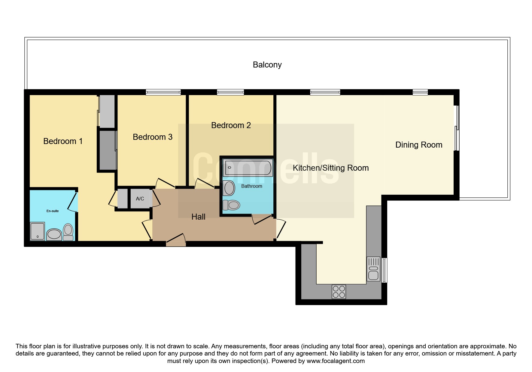 35, Kingfisher Close, Warwick floorplan