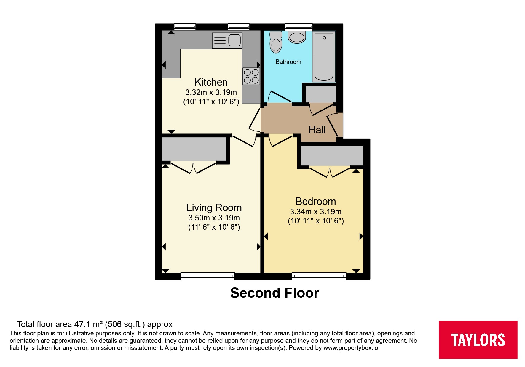 11 Harrowden Court,, Harrowden Road, Bedfordshire floorplan