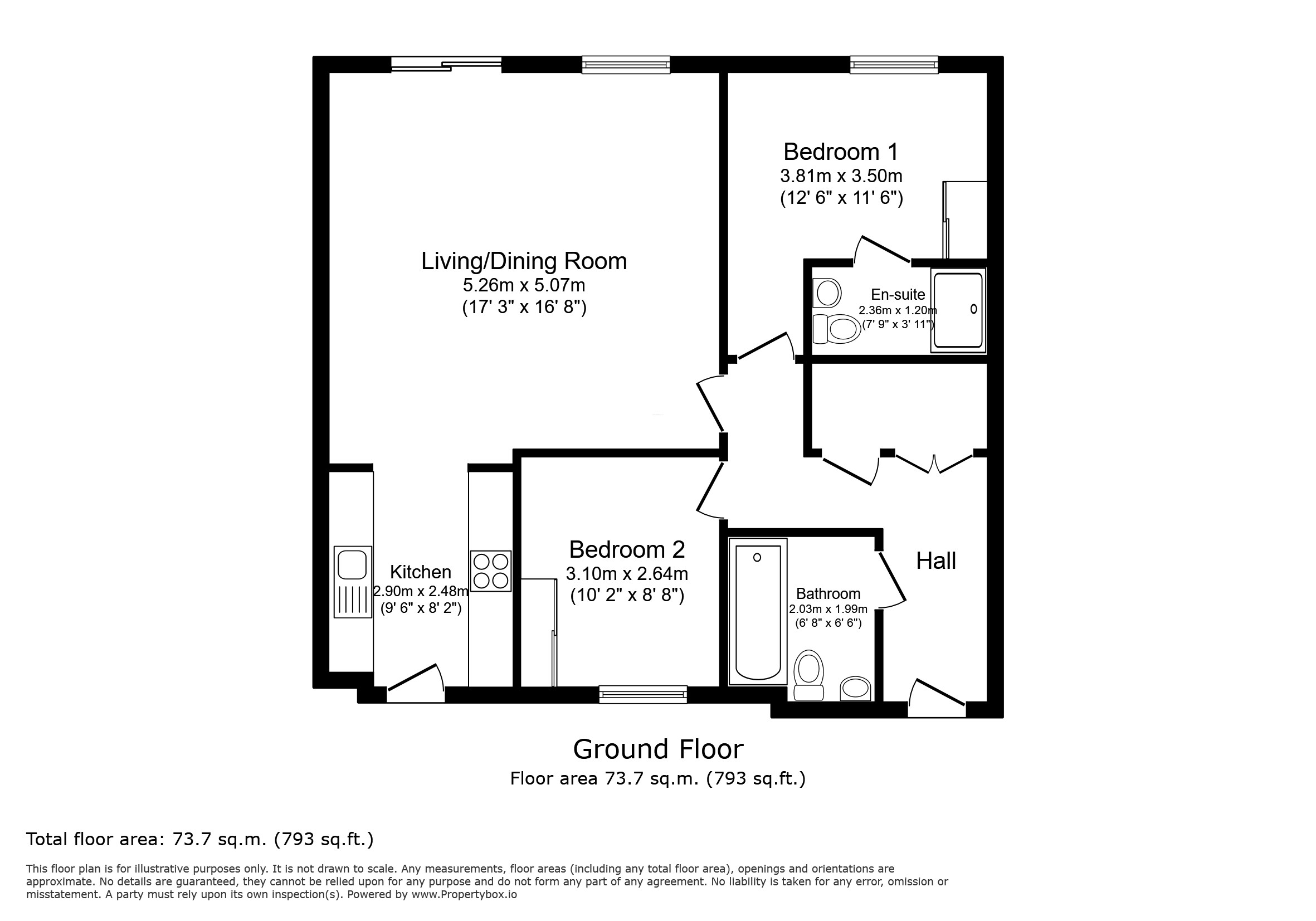 30, 2 The Waterfront, Sports City floorplan