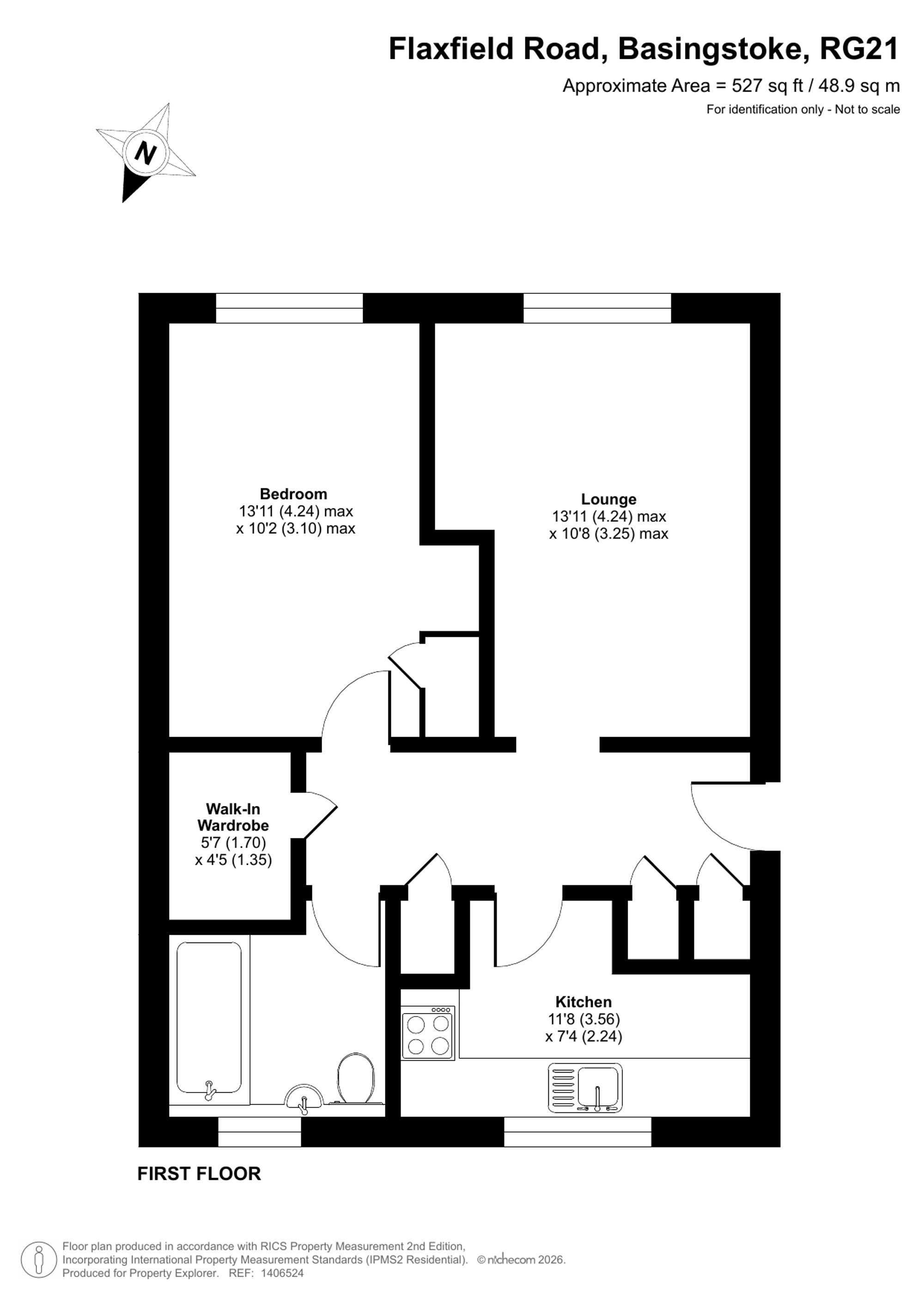 Flaxfield Road, Basingstoke, RG21 floorplan