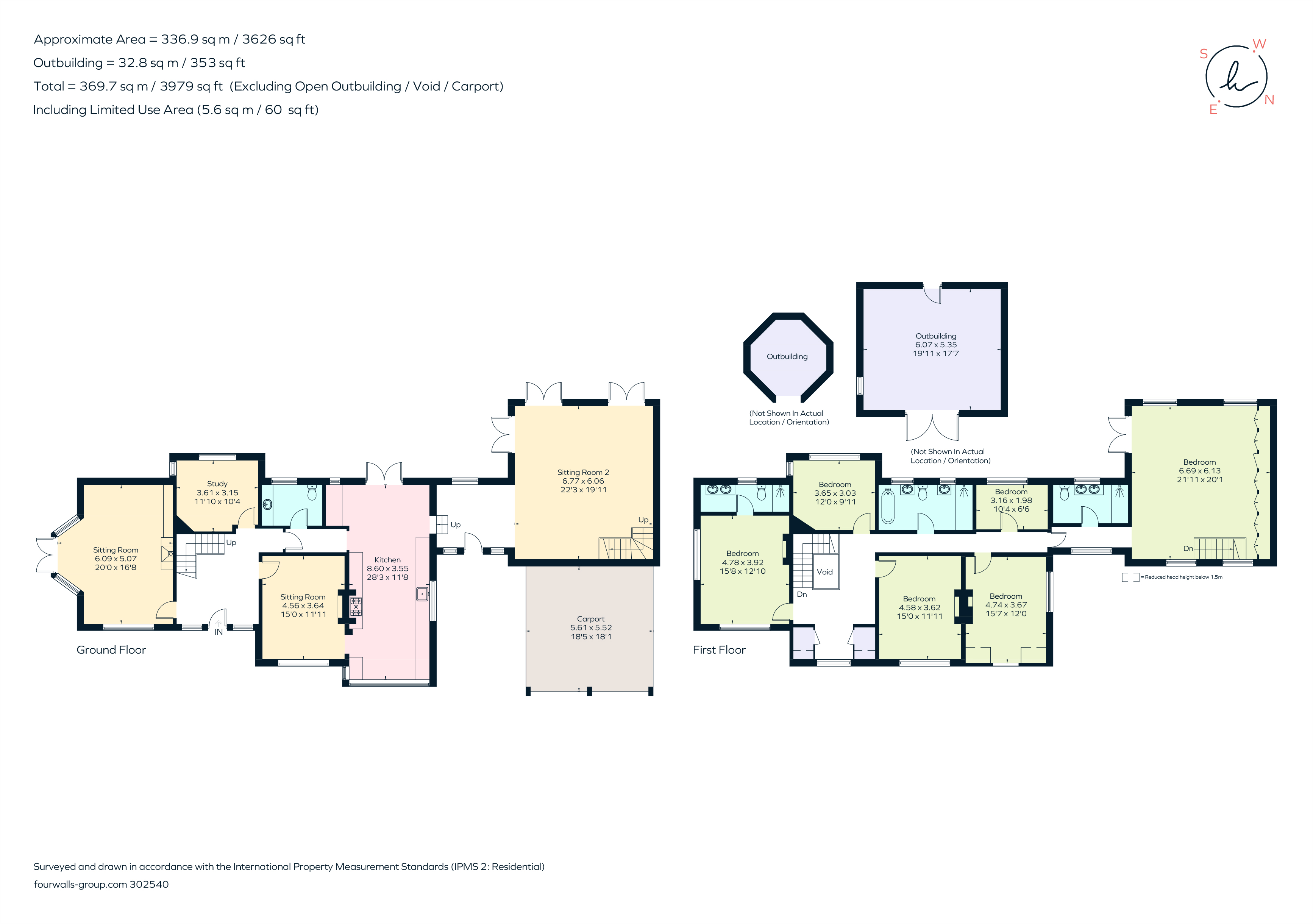 Whinrood, Victoria Hill Road, Fleet floorplan