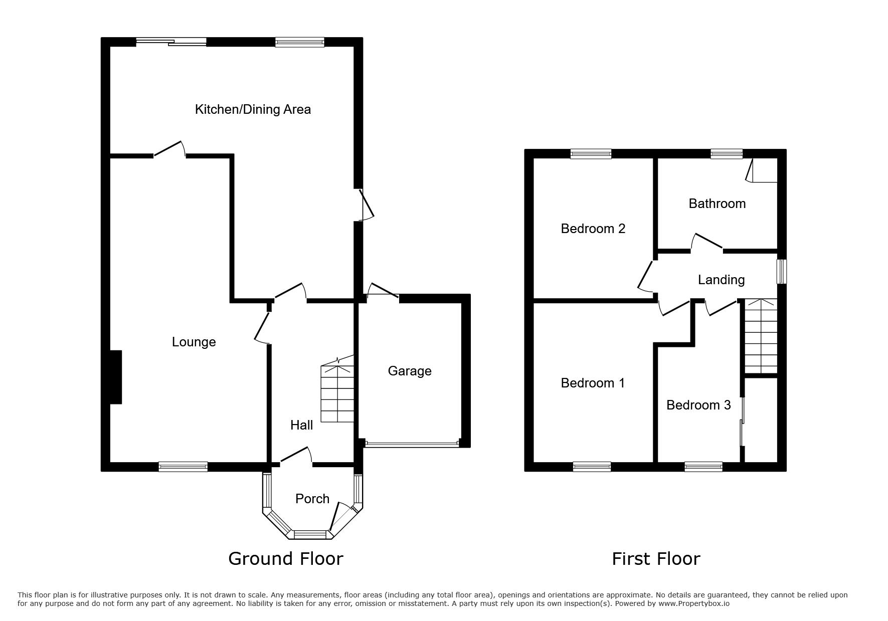 1, Holburn Walk, Ryton floorplan