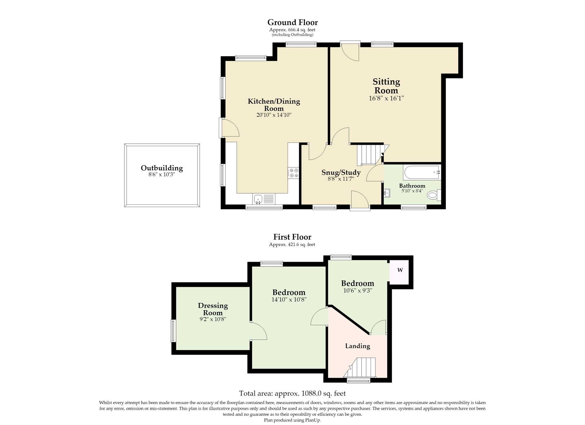 1 Trappetes Cross Cottages Hopton Road, Diss floorplan