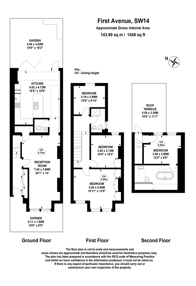 51 First Avenue, London floorplan