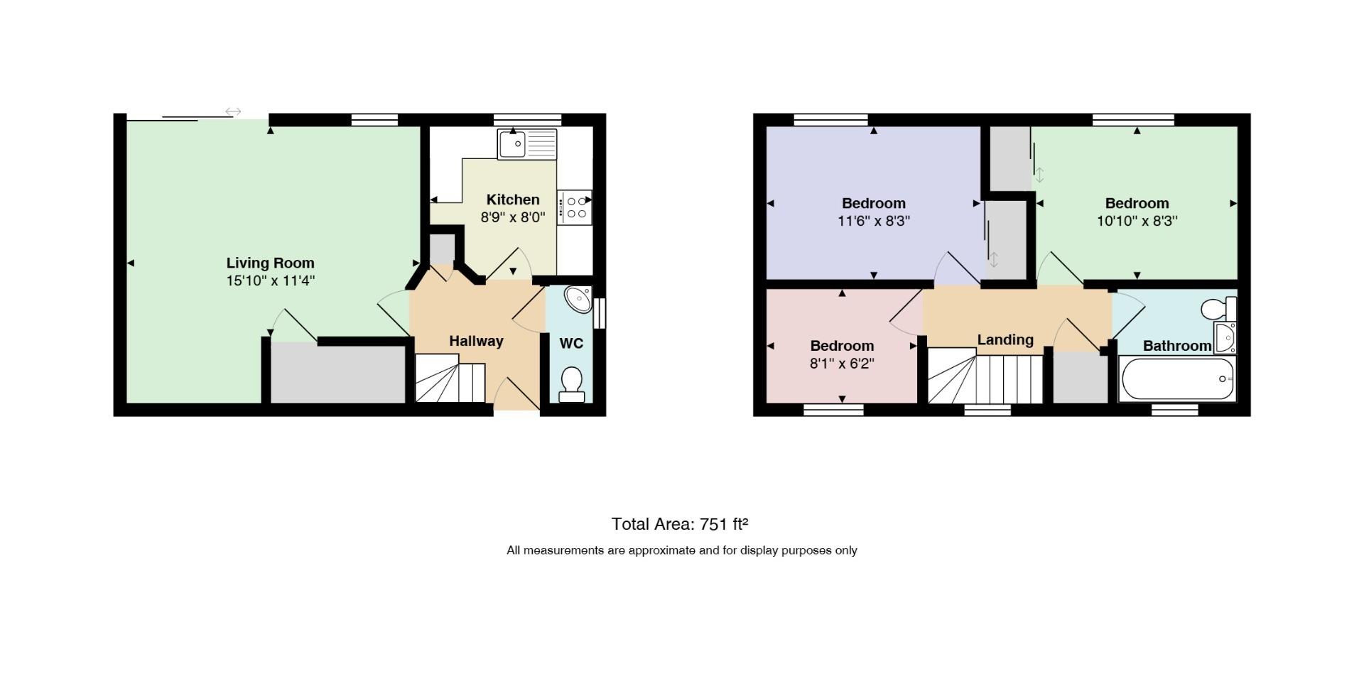 25, Manor Close, Milton Keynes floorplan
