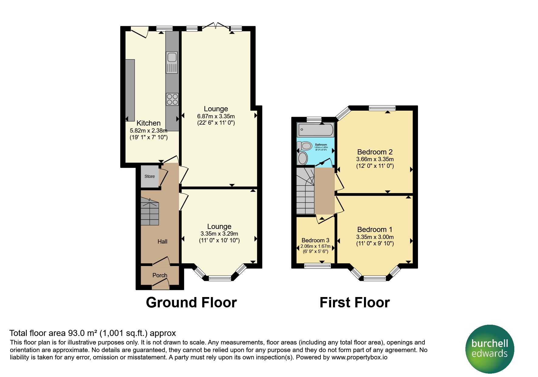 Charlbury Crescent, Birmingham floorplan