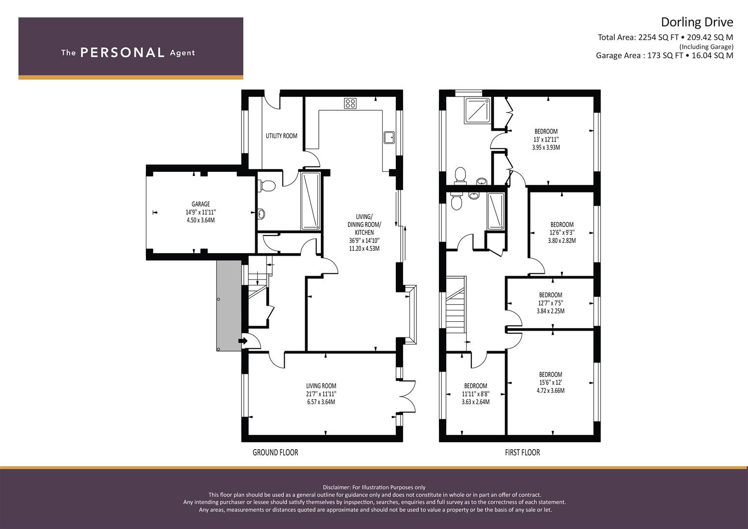 86, Dorling Drive, Epsom floorplan