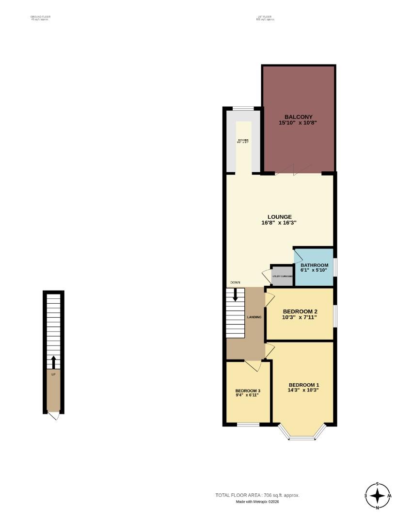 The Ridgeway, Westcliff-On-Sea floorplan