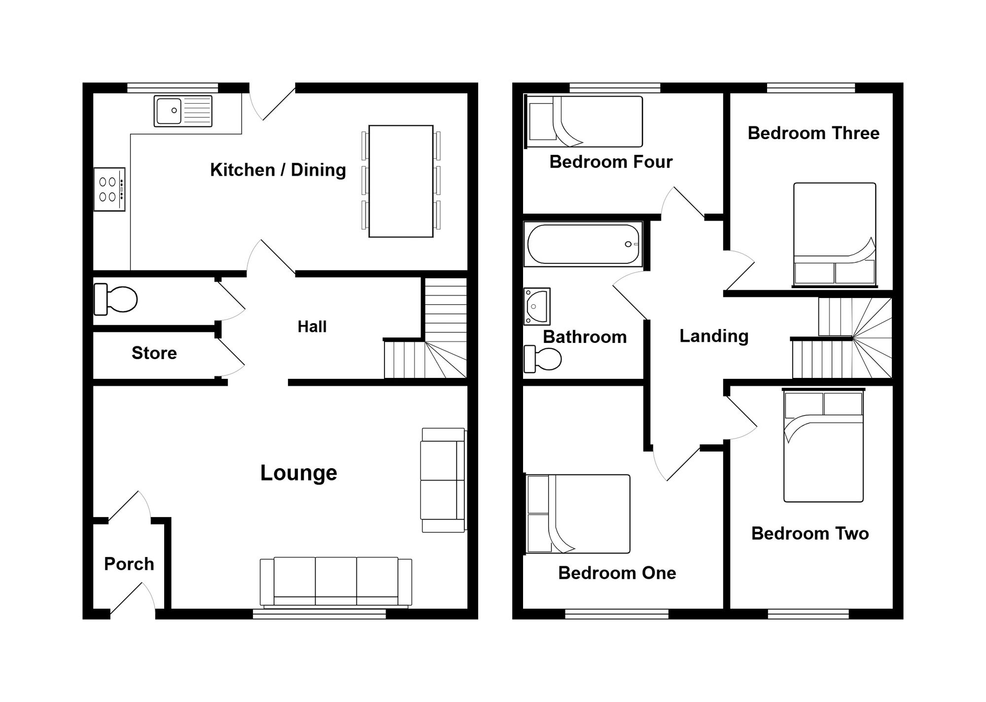 28 Rigby Street, Salford floorplan