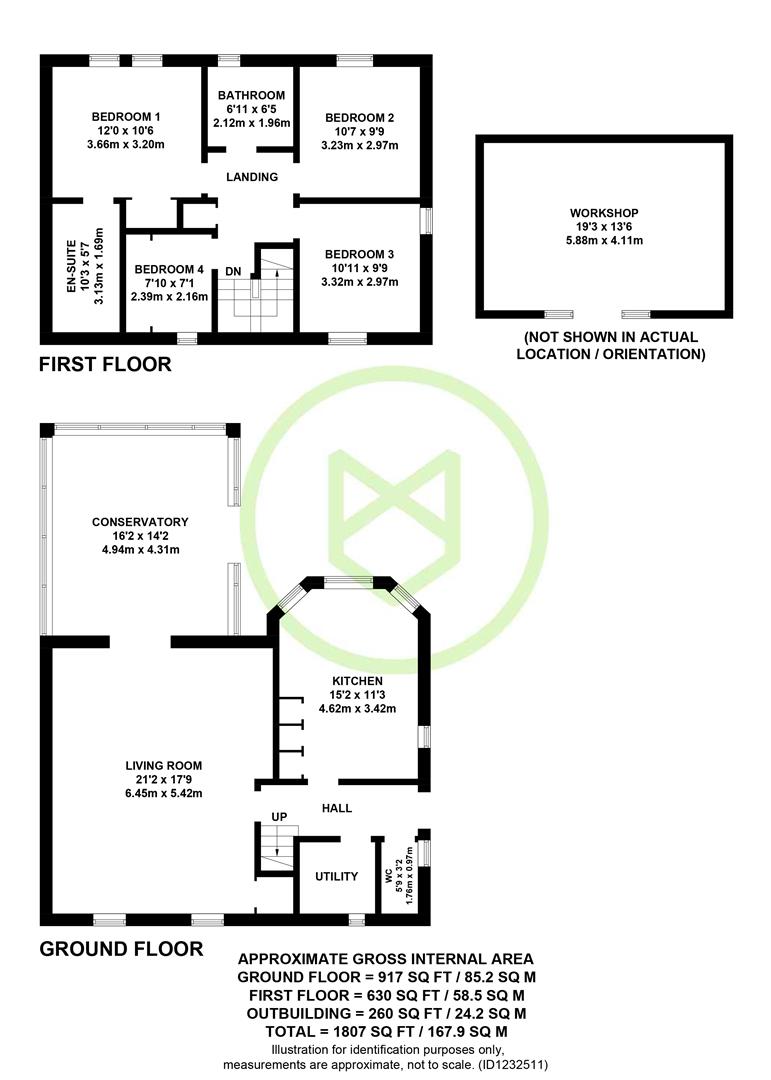 66, Nutfield Road, Rownhams floorplan