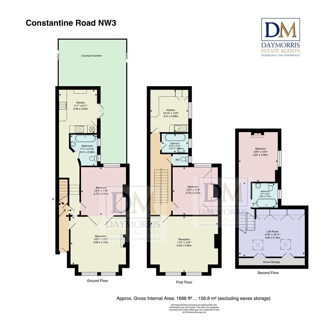 4 Bedrooms  for sale in Constantine Road, London NW3