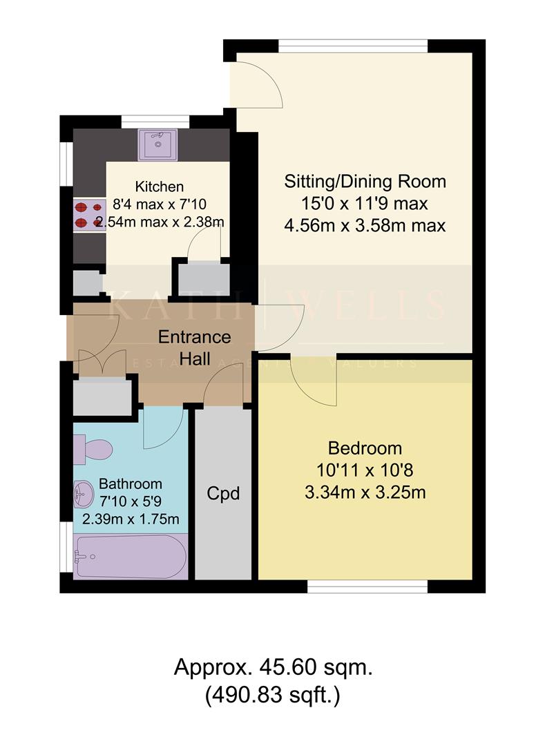 87, Heights Drive, Leeds floorplan