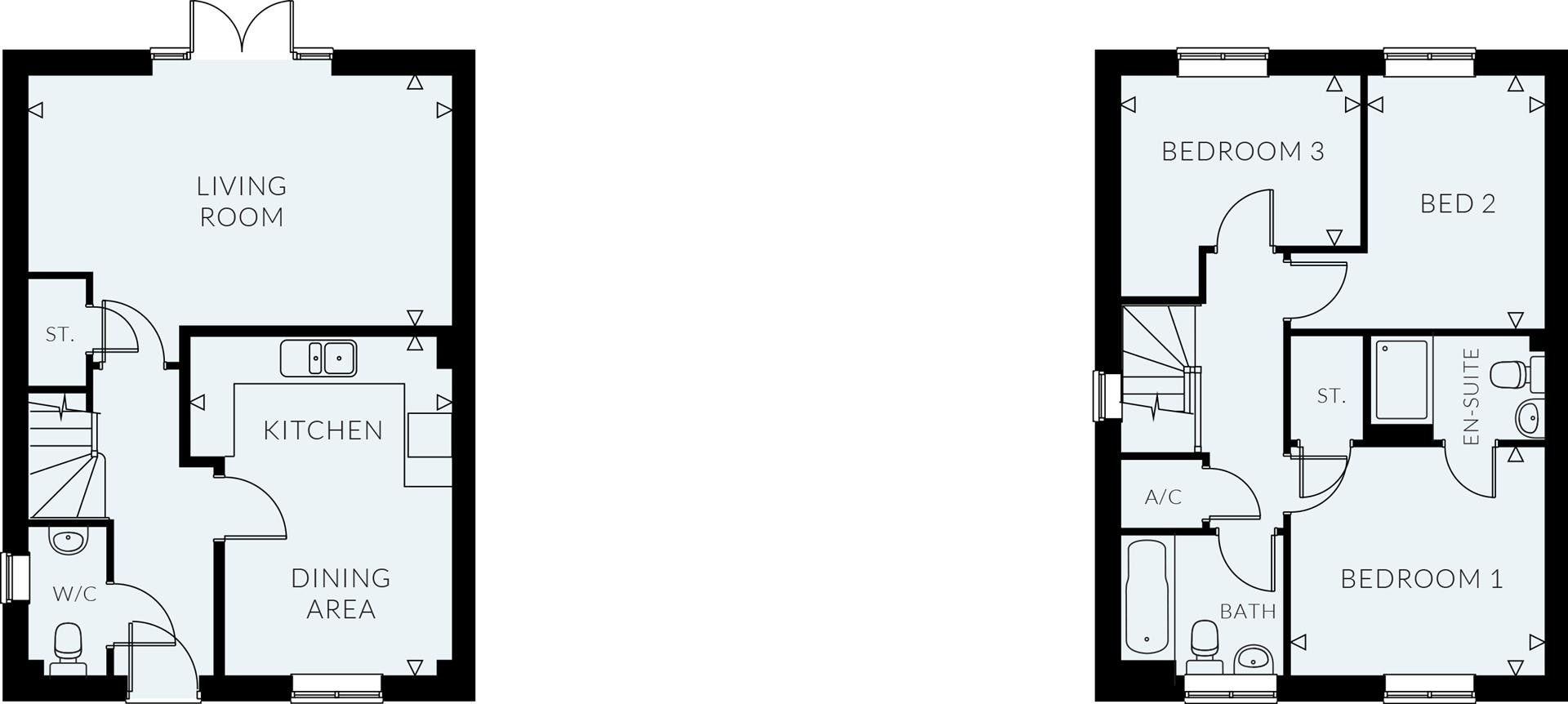 Plot 6, Skylark View, Biggleswade floorplan