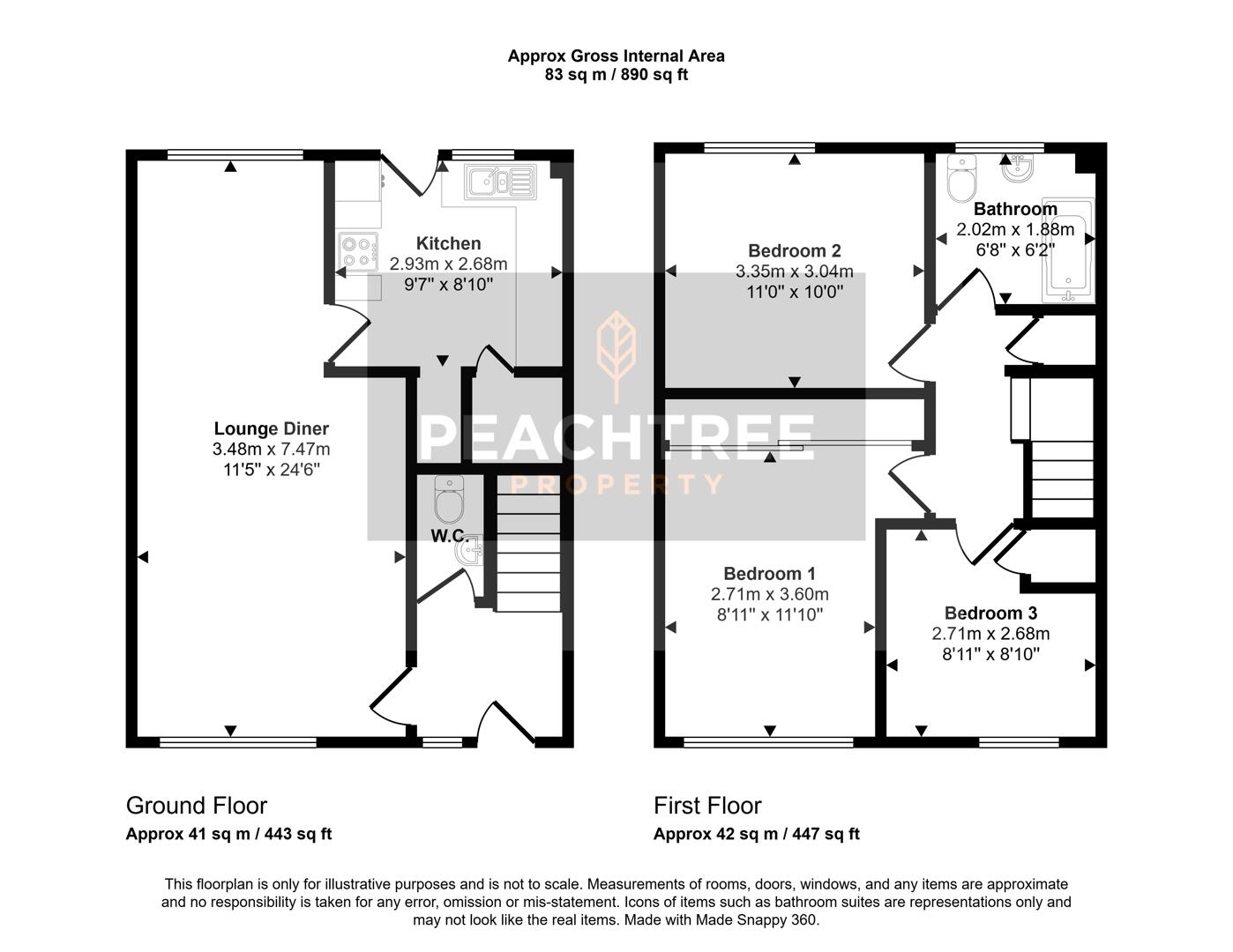 24, Bothwick Way, Paisley floorplan