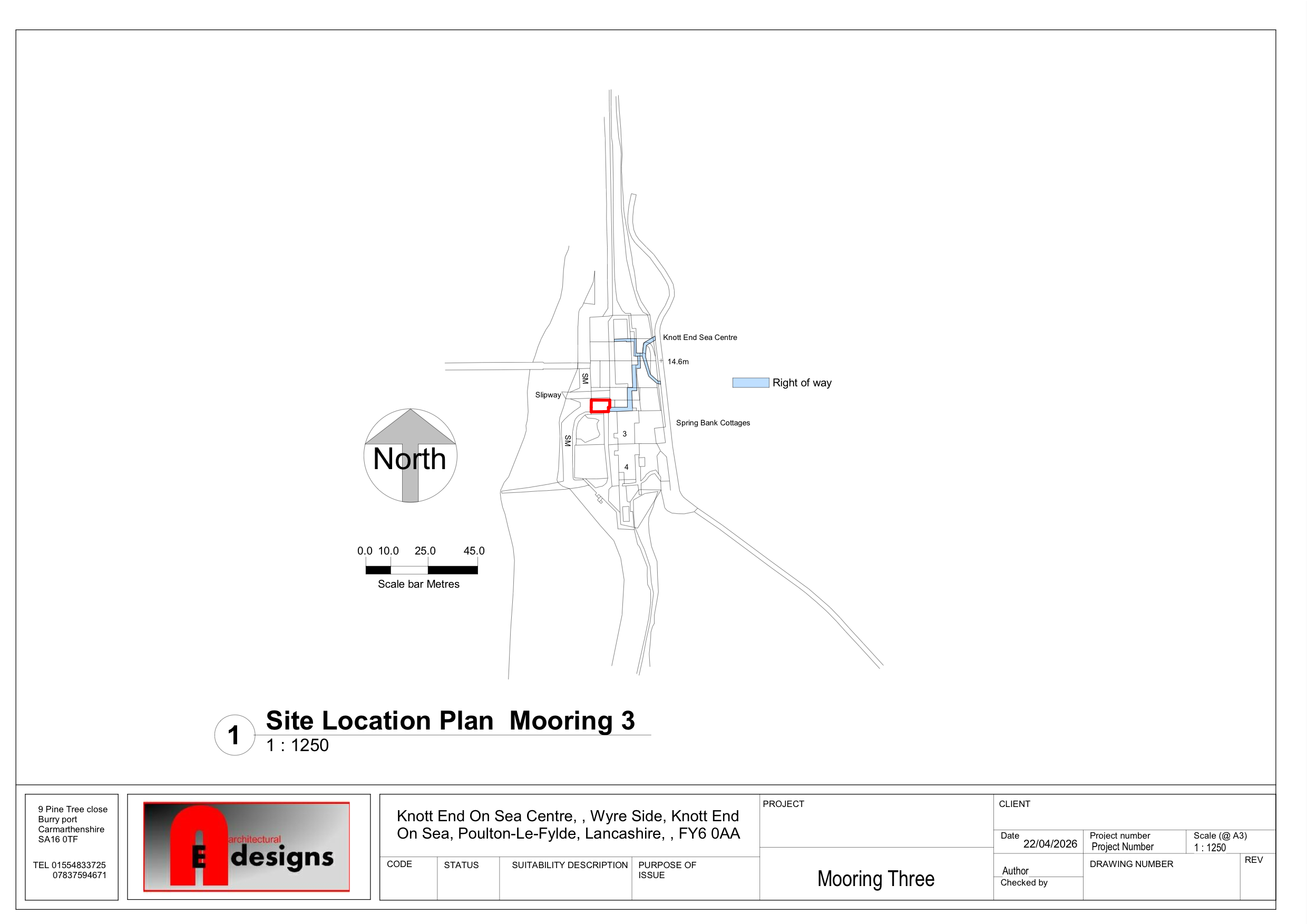 Mooring 3, Wyre Side, Knott End-on-Sea, Mooring 3, Wyre Side, Knott End-on-Sea, Poulton-le-Fylde floorplan