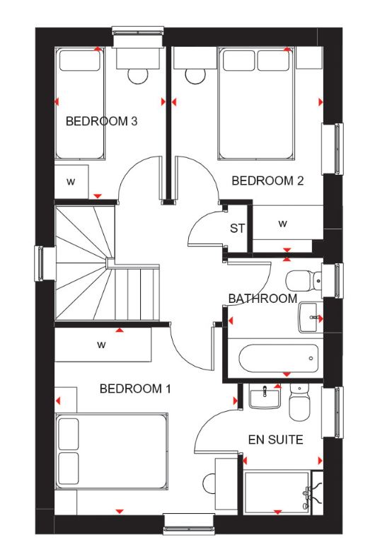Dewberry Drive, Paignton TQ4, 3 bedroom end terrace house for sale