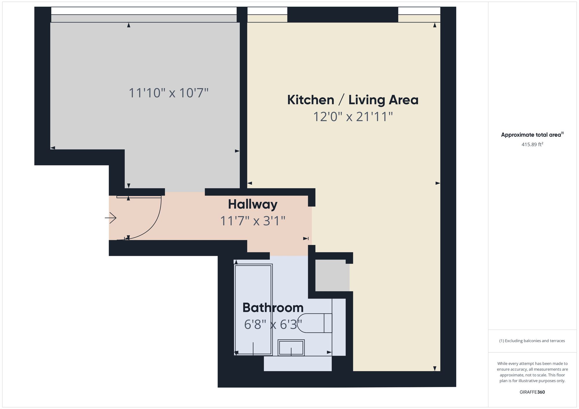 Flat 3, Pawson House 27A High Street, Kidlington floorplan