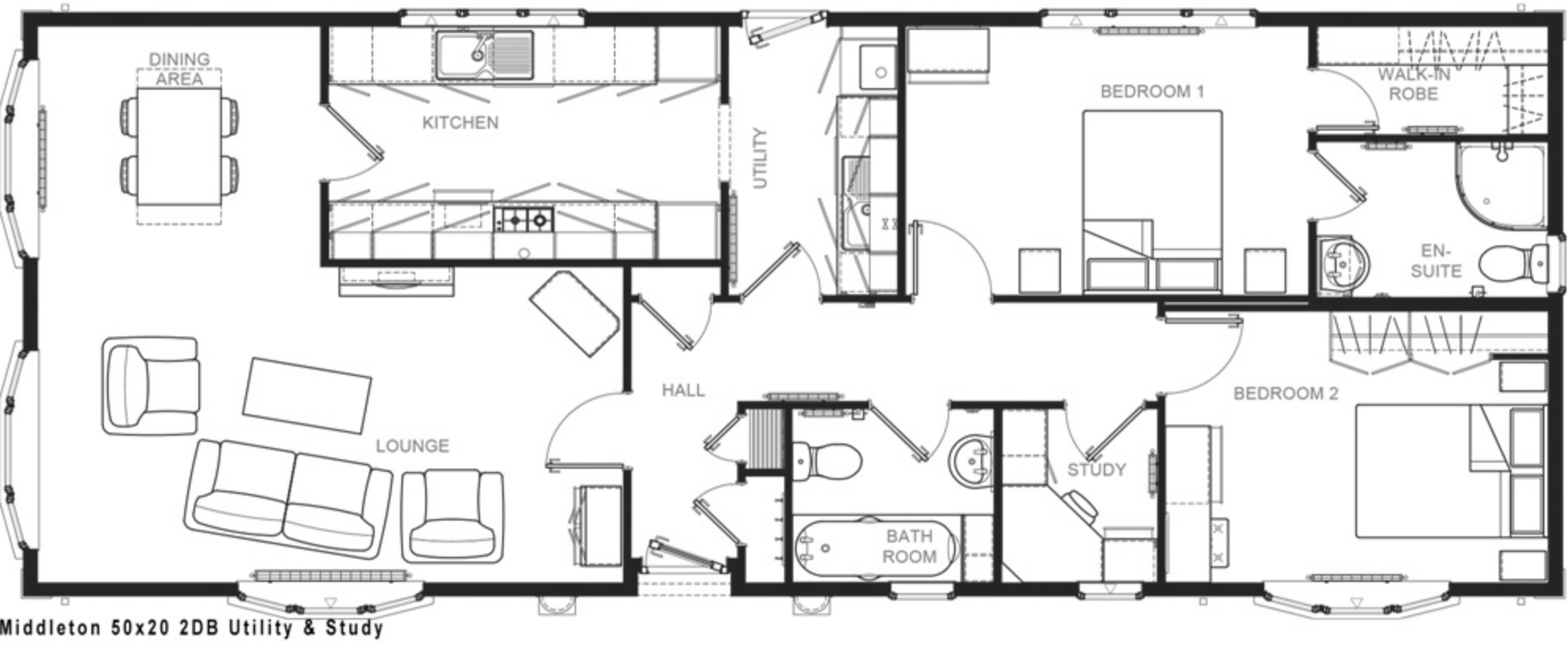 2 Bedrooms Mobile/park home for sale in Constellation Park, Elsworth CB23