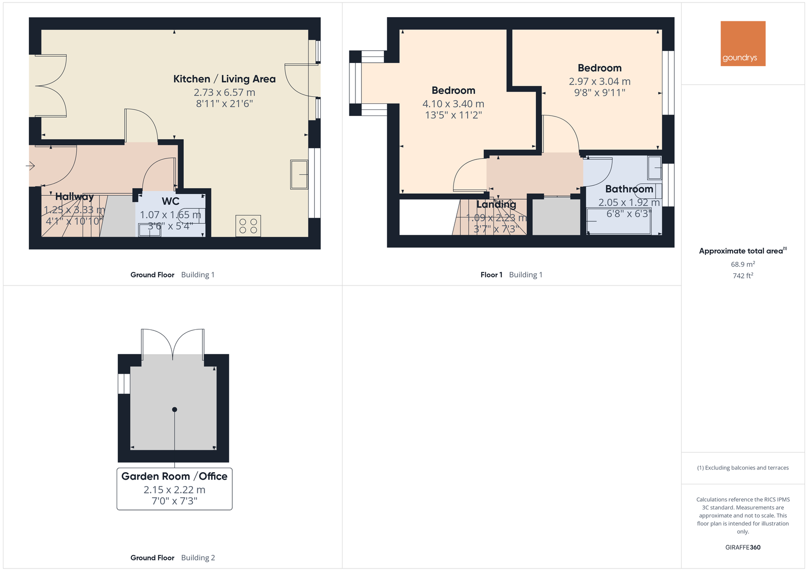 55 Wilkinson Gardens, Sandy Lane, Redruth floorplan