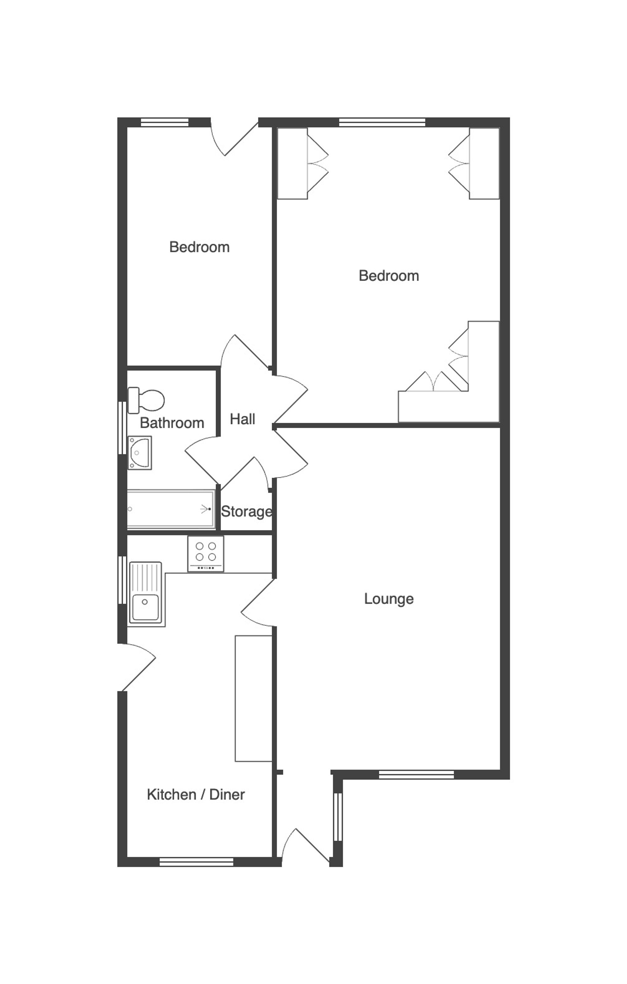 51 Lancaster Avenue, Nottingham floorplan