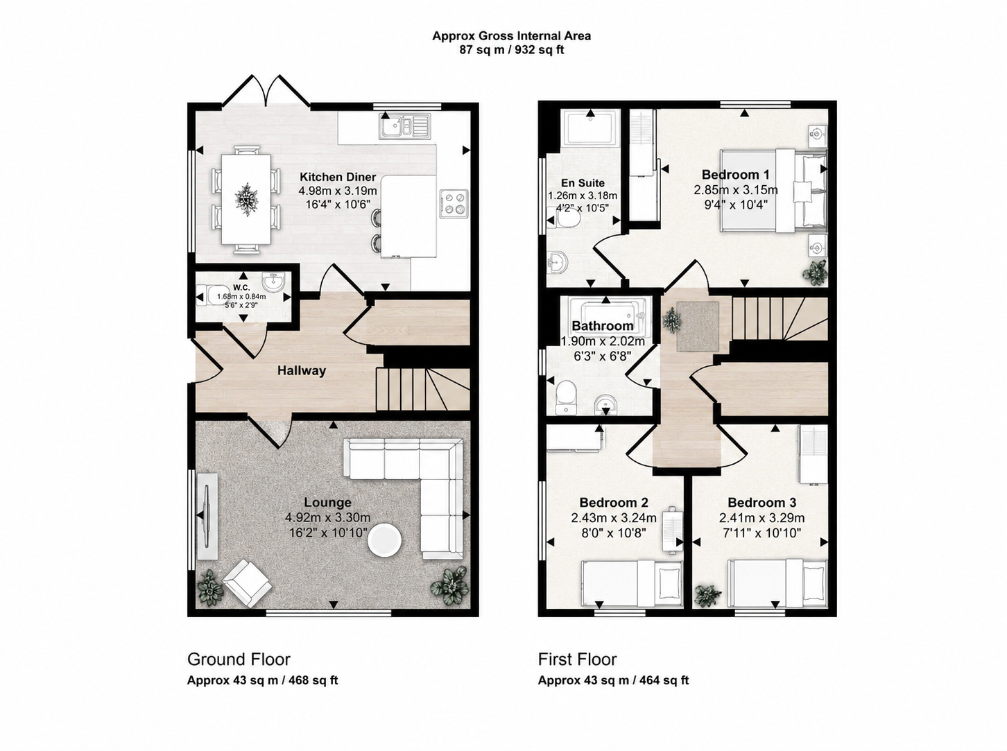 17, Abbotsley Road, Runcorn floorplan