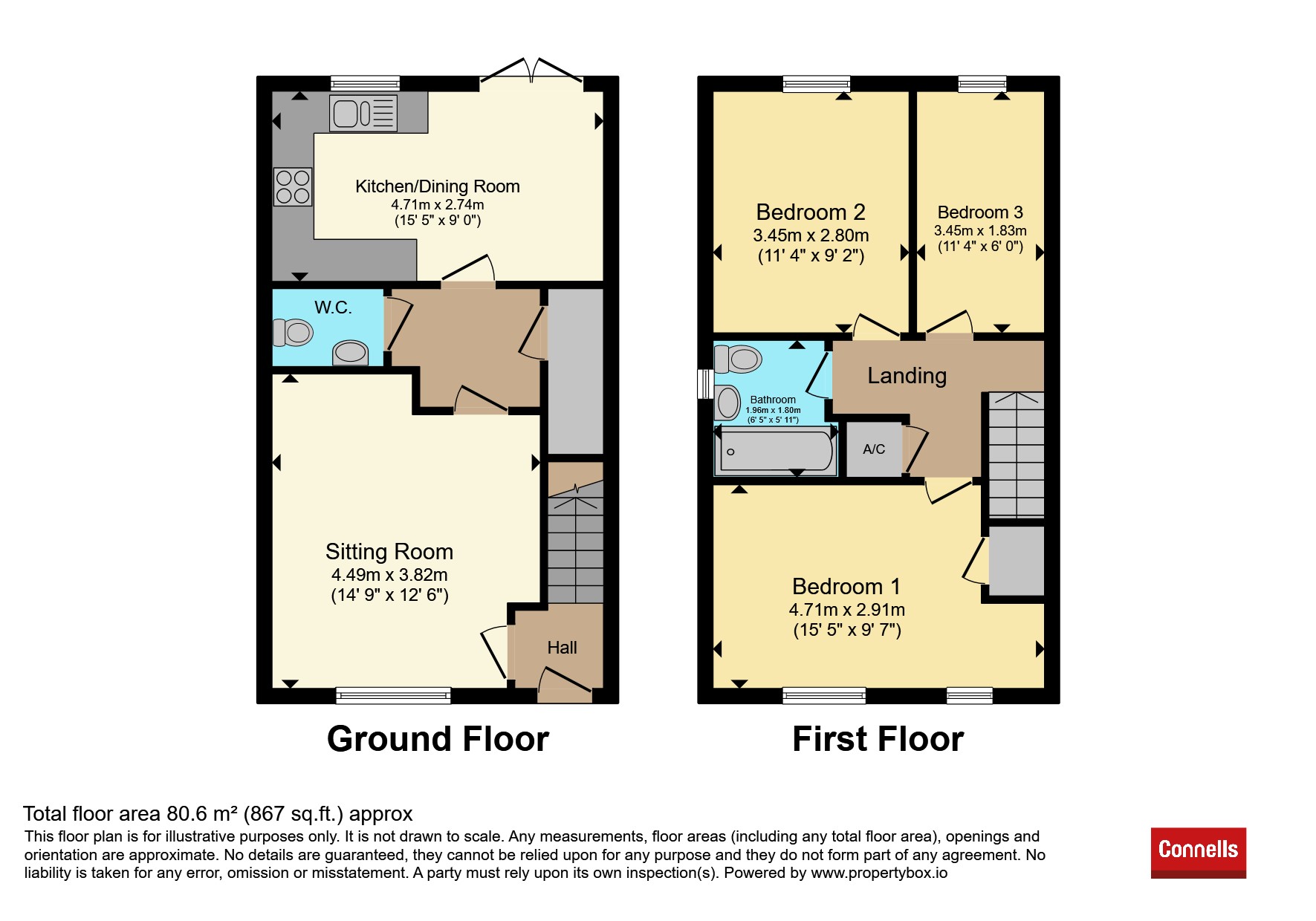 19, Jeacock Place, Warwick floorplan
