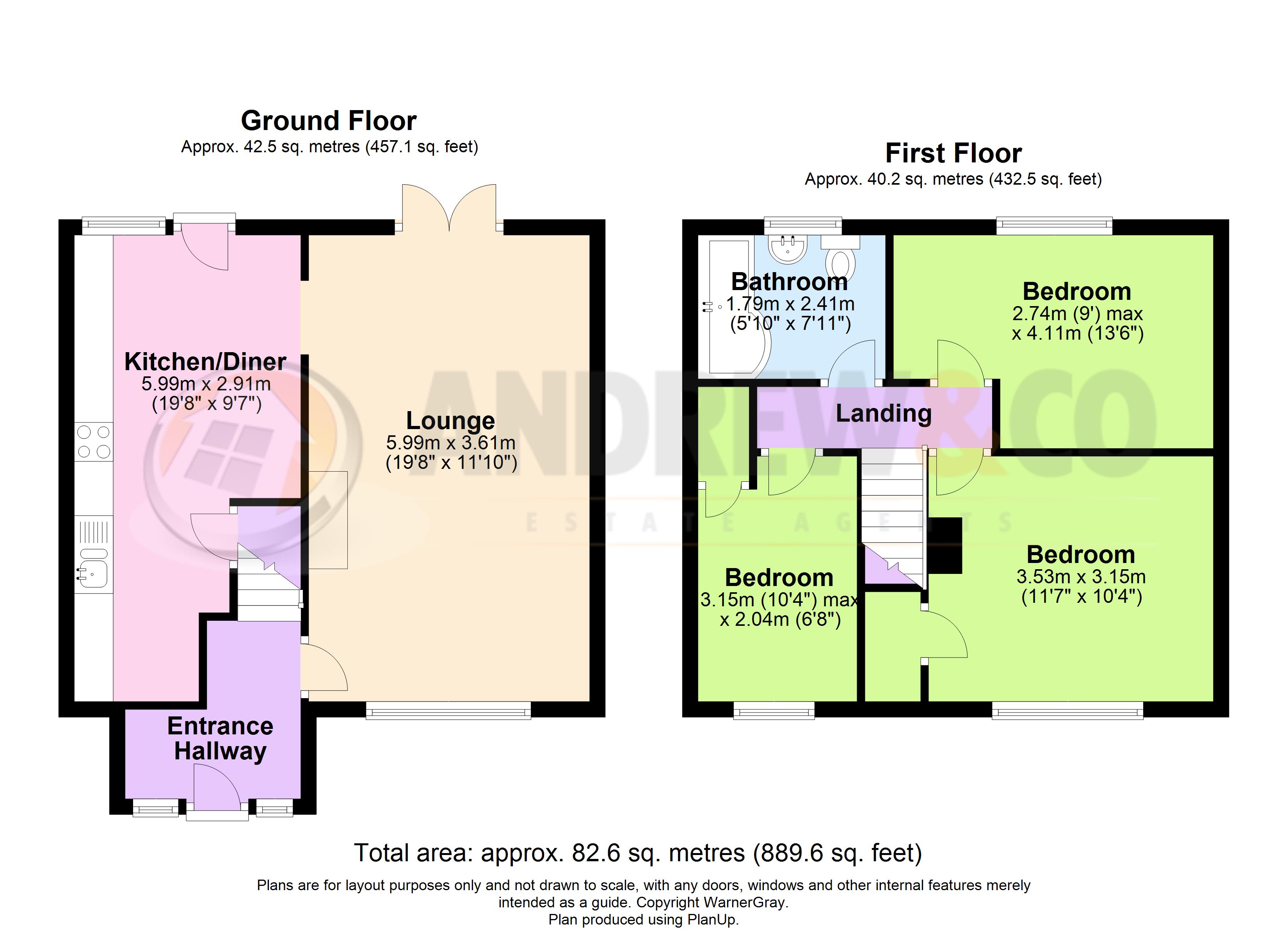 3 Bedrooms Terraced house for sale in Bybrook Road, Kennington, Ashford TN24