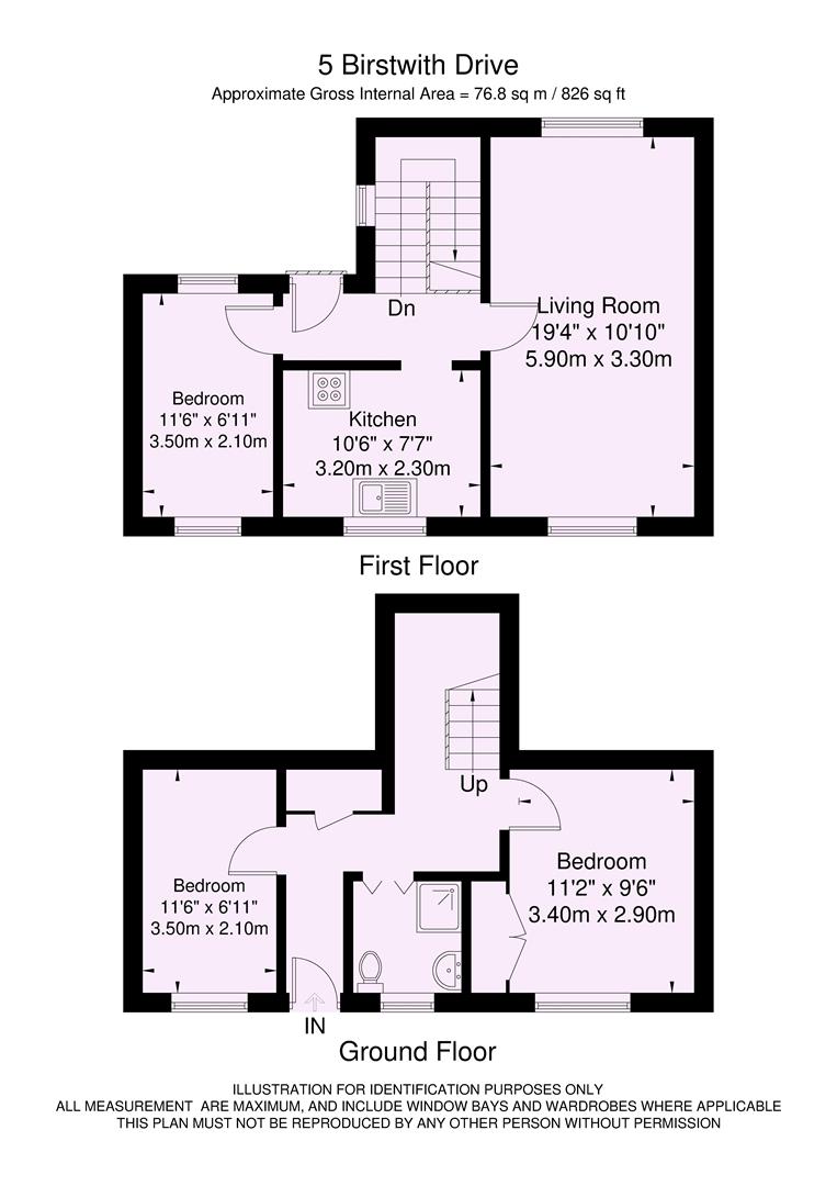 5, Birstwith Drive, York floorplan