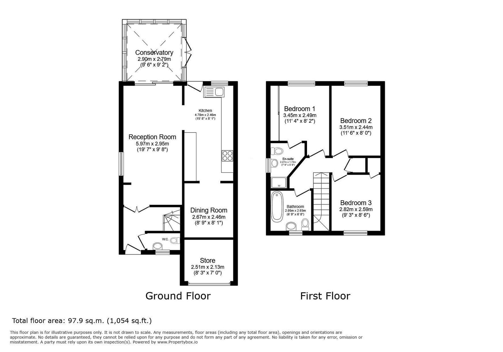 Heol Tircoed, Swansea floorplan