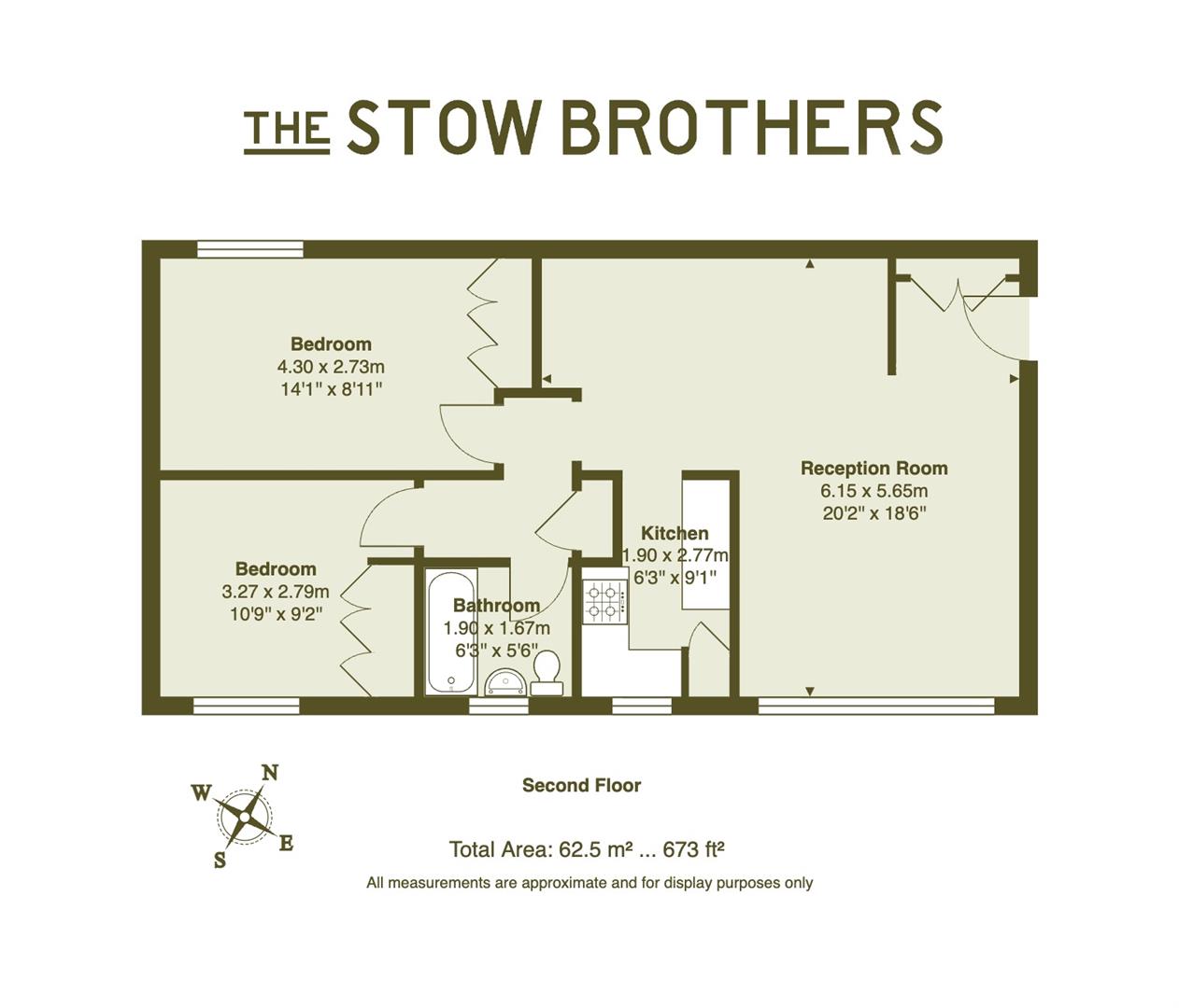 Flat 9, Briarview Court, Handsworth Avenue, London floorplan
